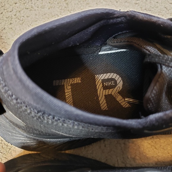 Nike Pegasus Trail 3 GTX GORE-TEX Triple Black Shoes Sneakers Mens Size 12 - Picture 10 of 12